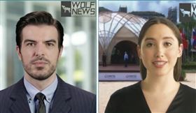 狼新聞深偽主播新聞。（圖／翻攝網路）