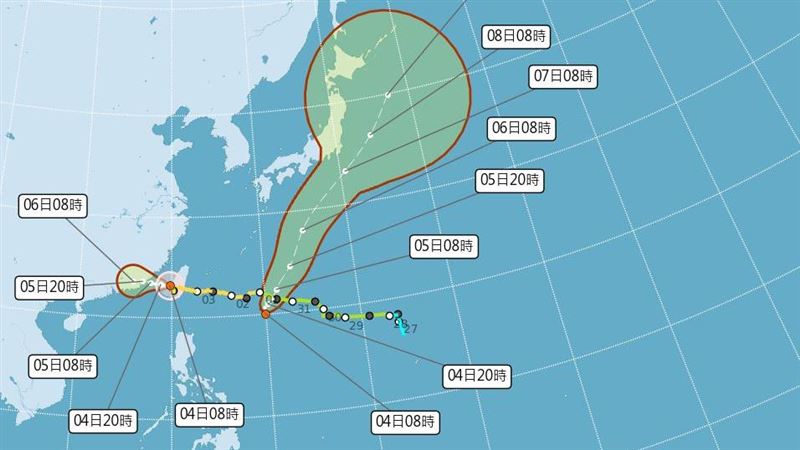 颱風接力！傳13號鴛鴦成形　氣象局這樣說