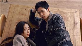 ▲柯佳嬿 劉以豪（圖／ELLE 提供）