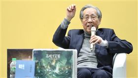 台北書展　政治受難者蔡焜霖分享心路歷程（2）2019年第27屆台北國際書展12日起登場，白色恐怖政治受難者蔡焜霖出席「在方寸之間，走讀白色恐怖的青春故事」講座，分享他的人生故事。中央社記者吳翊寧攝　108年2月12日