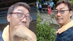 陳嘉成直播曝光颱風後的災情。（圖／翻攝自台東脫線牧場－舅舅堯堯寶兒臉書）