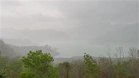 曾文水庫下雨(翻攝畫面)