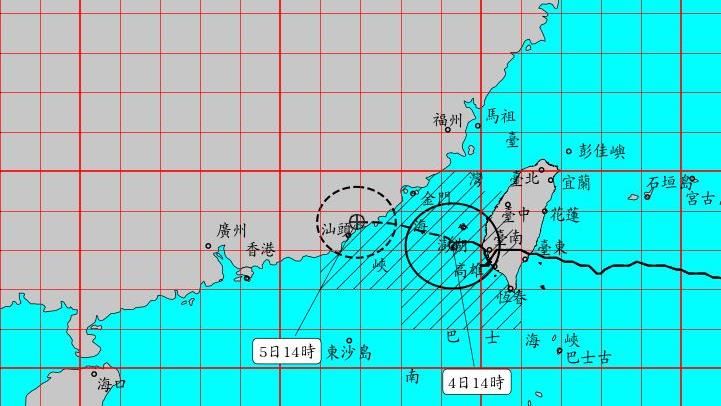 荖溪雨量破925毫米　「紫暴」雨量排行曝