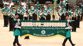 東京農業大學第二高等學校吹奏樂部。（圖／慶籌會提供)