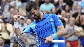 ▲喬科維奇（Novak Djokovic）美網直落3輕鬆晉級，力拚生涯第24座大滿貫冠軍。（圖／美聯社／達志影像）