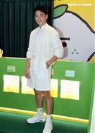 禾浩辰「檸檬大叔」一日店長。（圖/記者邱榮吉攝影）