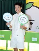 禾浩辰「檸檬大叔」一日店長。（圖/記者邱榮吉攝影）