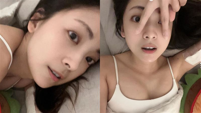 阿喜高燒掛急診　曬性感床照親曝最新病況