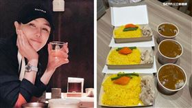 ▲江蕙捐贈善款給喑啞2寶爸，並默默捐待用餐費給中田咖哩。（合成圖／翻攝自臉書、中田咖哩提供）