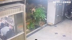 計程車,新北,亞東醫院,板橋,刺傷,口角（圖／翻攝畫面）