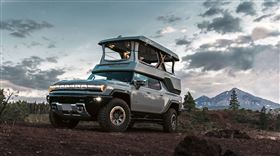 ▲GMC Hummer EV EarthCruiser露營車。（圖／翻攝GMC）
