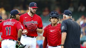 ▲吉歐利托（Lucas Giolito）轉戰守護者首場先發3局挨3轟。（圖／美聯社／達志影像）