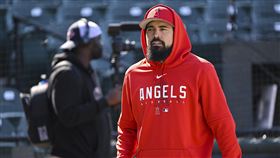 ▲天使75億薪水小偷倫東（Anthony Rendon）賽前拒訪。（圖／美聯社／達志影像）