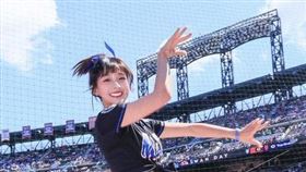 籃籃日前才到紐約球場。（圖／翻攝自臉書）