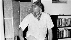 美國文豪海明威。美聯社