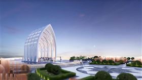 ▲「天空森林」戶外透明禮堂露天宴會場地（圖／漢來美食提供）