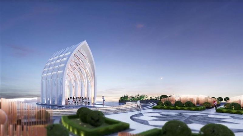 搶攻婚宴！漢來「天空森林」戶外禮堂曝光