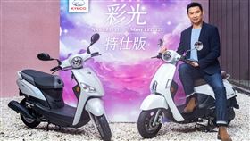 ▲KYMCO NICE LED 115同級最省油。（圖／KYMCO）