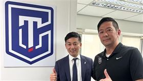 中華籃協秘書長李雲翔（左）。(資料圖／中華籃協提供)