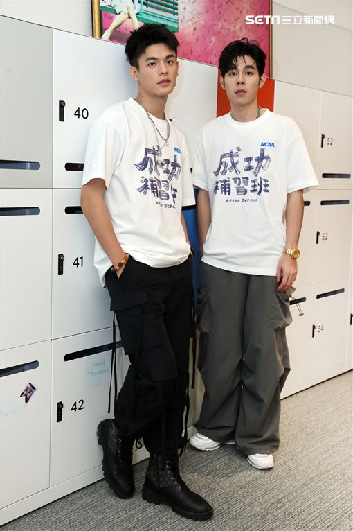 「成功補習班」詹懷雲、邱以太三立新聞網訪問。（圖/記者邱榮吉攝影）