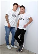 范逸臣、郭泓志三立新聞網專訪。（圖/記者邱榮吉攝影）