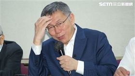 ▲柯文哲的醫療政策大綱記者會會後受訪（圖／記者楊澍攝影）