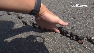 路現裂縫和高低差　工地打鋼版樁震動害裂