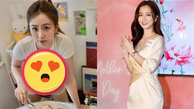 周曉涵穿私服做菜太犯規　緊身白T被撐爆