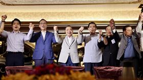 朱立倫侯友宜出席國民大會代表支持侯友宜競選總統後援會（圖／侯友宜辦公室提供）