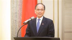 錫堃今（18）日接見法國國民議會友台小組主席博多黑訪團。（圖／游錫堃辦公室提供）