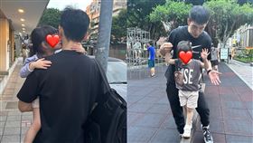 張書豪與乾女兒「芝麻」。（圖／翻攝自張書豪臉書）