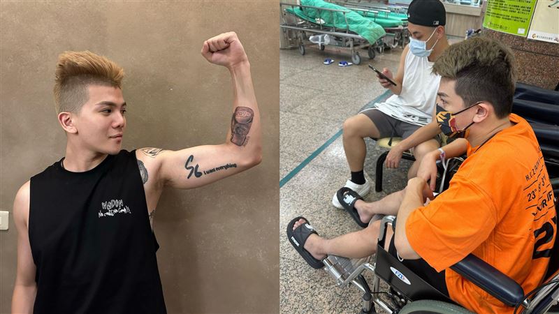 孫生下身痛到掛急診！自曝雙腿整個廢掉