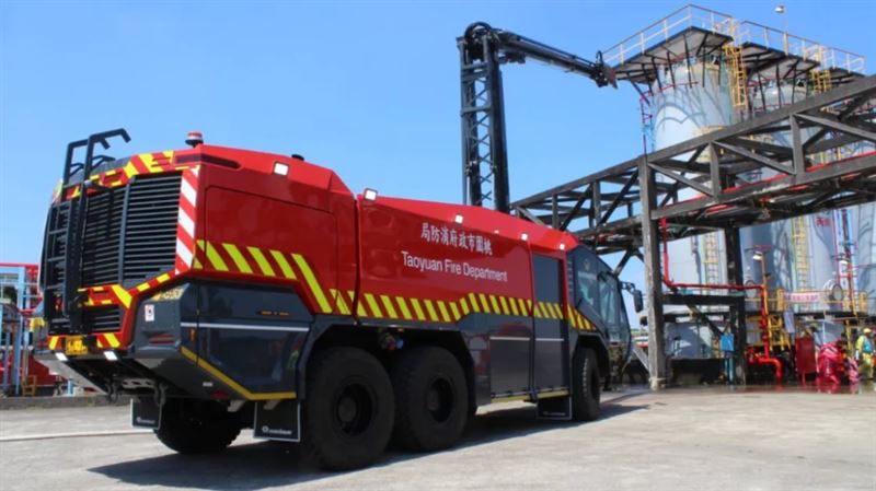 影／桃園消防局添購秘密武器「美洲豹」