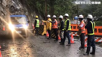 熬夜2天淋雨修復「南橫利稻段」搶通了！