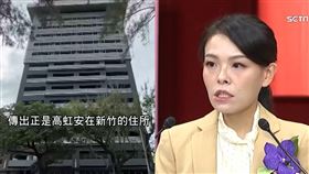 議員爆高虹安住