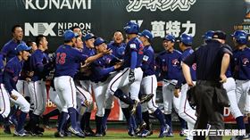 ▲U18世界盃青棒錦標賽，台灣隊第4棒王念好炸裂2分砲。（圖／記者劉彥池攝影）