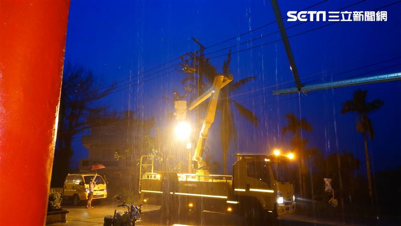 海葵重創台東！台電搶災：已動員逾380人