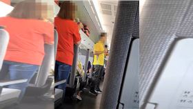  大媽團把自強號當遊覽車唱KTV　乘客氣炸（圖／翻攝畫面）