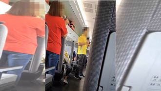 大媽團把自強號當遊覽車唱KTV　乘客氣炸