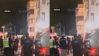 大直民宅1樓直接「被吞掉」恐怖影片曝光