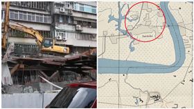 台北,大直,倒塌,基泰建設,傾斜,基隆河