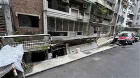 「基泰大直」建案施工問題導致大直房屋坍塌。（圖／記者李依璇攝影）