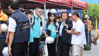 大直民宅下陷！王世堅嗆蔣萬安：走著瞧