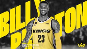 ▲國王補強新洋將比利（Billy Preston）。（圖／新北國王球團提供）