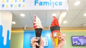 全家十周年霜淇淋,莓好時光霜淇淋,全家提供