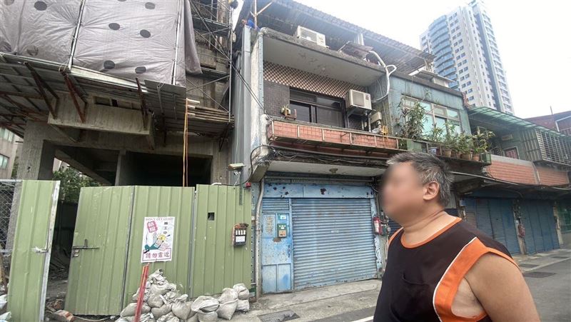 不只大直！三重建案「水泥灌破」隔壁鄰居
