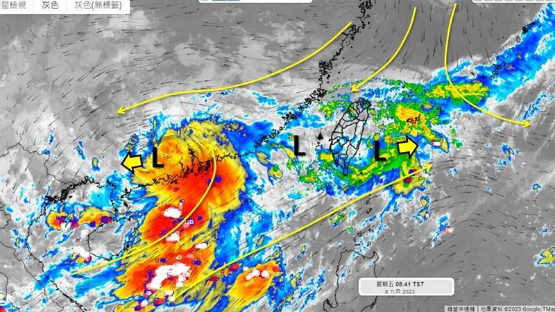 陰魂不散？專家：明天中南部留意劇烈雨勢
