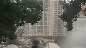 ▲危樓（圖／翻攝自微博） 