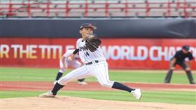 ▲日本提前5局贏球，東恩納蒼5局讓波多黎各15上15下，演出1場迷你版的完全比賽。（圖／中華棒協提供）