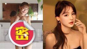 元元釋出年曆中透視裝寫真。（圖／尖端出版提供）